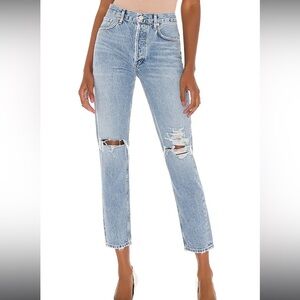 Agolde high rise ankle jeans